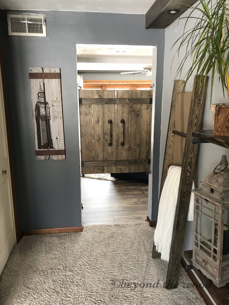 Beyond The Wood Swinging Barn Doors Saloon Style Diy