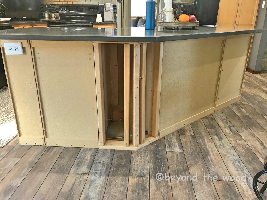 kitchen island makeover