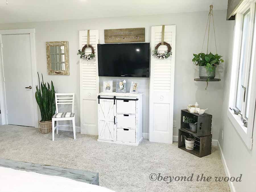 Bedroom Makeover DIY Beyond the Wood