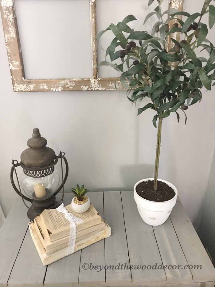 Beyond the Wood DIY Olive Tree Topiary