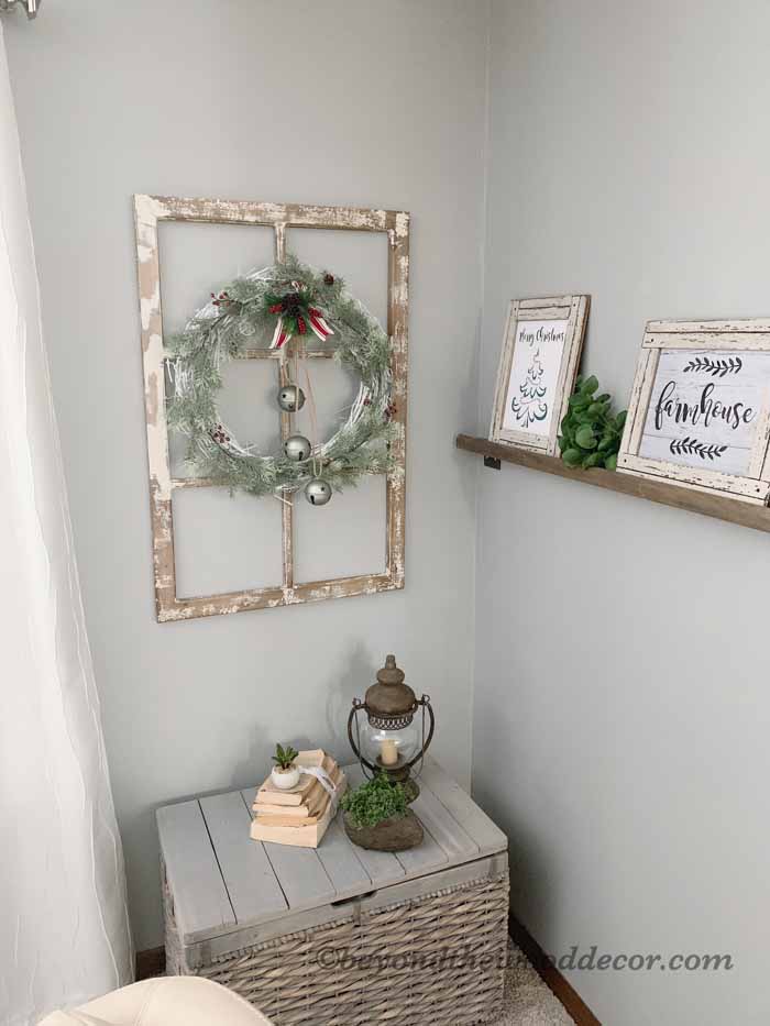 Beyond the Wood DIY Christmas Wreath 