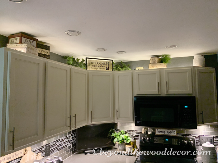 Decorating above deals kitchen cabinets 2019